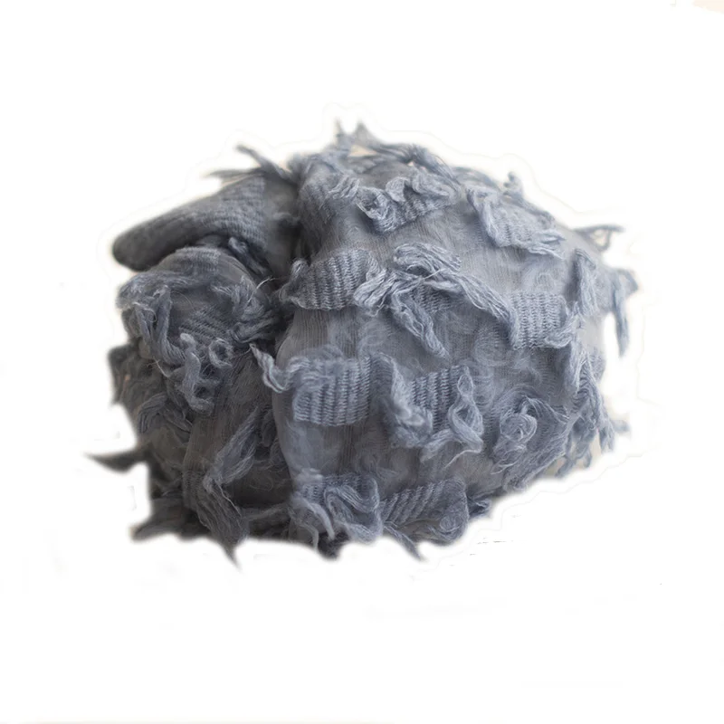 Newborn photography props feather cluster wrapping cloth packing cloth wrap baby photo children colorful blankets