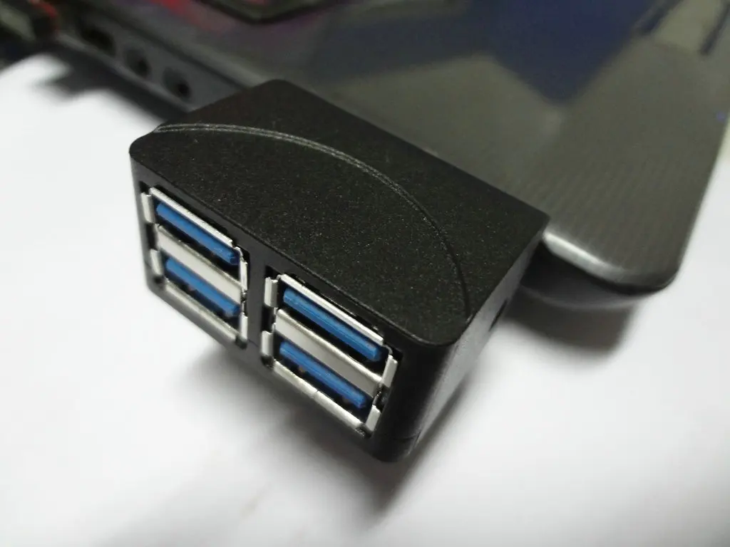 

Ao lan tuo Laptop 4-Port USB3.0 Riser Express Card 34 Size Expansion Card