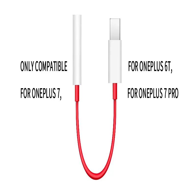 Для OnePlus 7 Pro USB C type C до 3,5 мм аудио адаптер 3,5 мм разъем для наушников музыкальный кабель для OnePlus 7 6t type-C конвертер(N0919