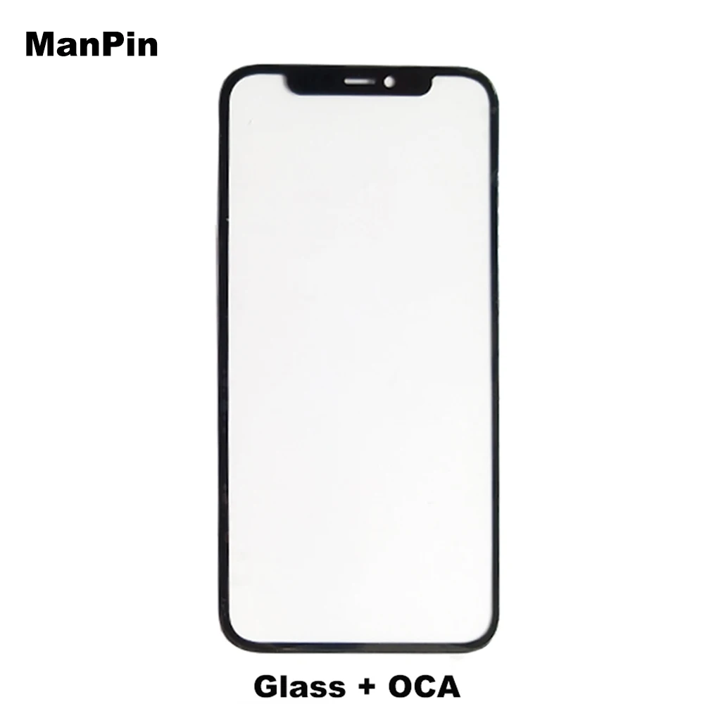 

Glass with OCA for iPhone 11Pro 11 XS MAX X XR LCD Touch Screen Front Panel Bezel Frame Replace Mobile Phone Repair Parts 5pcs