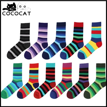 

COCOCAT Funny Socks Rainbow Gay Pop Socket Hip Hop Street Happy Socks Gift
