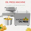 Automatic 500W Oil Press Machine Home Oil Presser Stainless Steel Seed Oil Extractor Small Hot Cold Pressed Oil Machine 1
