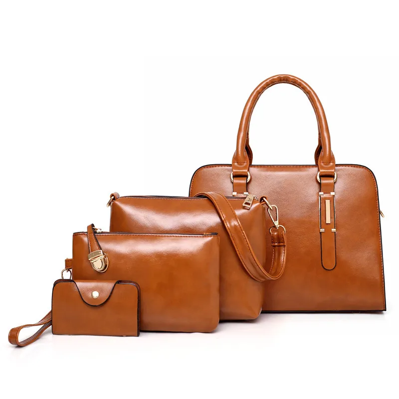 

2019 Spring New Style Fashion Korean-style WOMEN'S Bag Simple Different Size Bags Half Stereotypes Handbag Tundish Crossbody Bag
