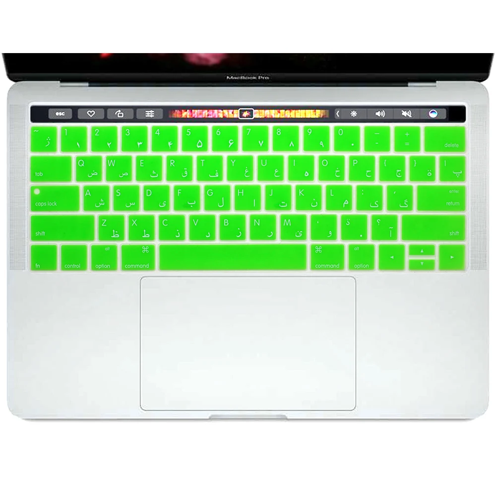 HRH-Arabic-Silicone-Keyboard-Cover-Skin-For-Mac-Pro-13-A1706-and-Pro-15-A1707-2016(15)