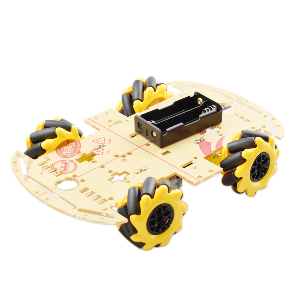 mni-mecaum-wheel-車用スロットシャーキットオリジナルの60mm車両パーツ4個のmecaum-wheel-ttエンジンarduino-ridyおもちゃ