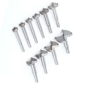 

10pcs Drill Bit Set Hole Cutter Woodworking 15/18/20/22/25/28/30/35/40/50mm