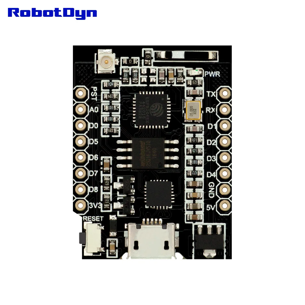 RobotDyn WiFi D1 mini PRO интеграция ESP8266 + 32 Мб флэш памяти и USB TTL CP2104|d1 mini|wemos d1 minimini pro |