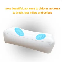 Влагостойкий Портативный лодка ПВХ сидячая кемпинга Рыбная ловля Эргономическая подушка на сиденье для Водонепроницаемый надувная подушка для отдыха на открытом воздухе толстые