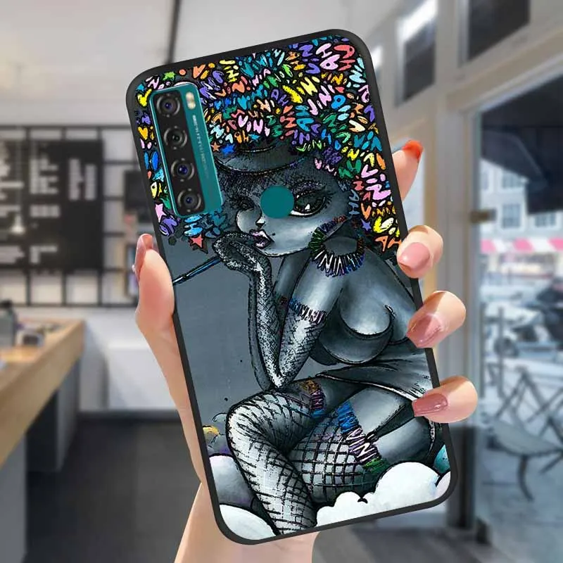 3D Relief Silicone Cartoon Embossed Covers - Durable Back Case Bumper Coque