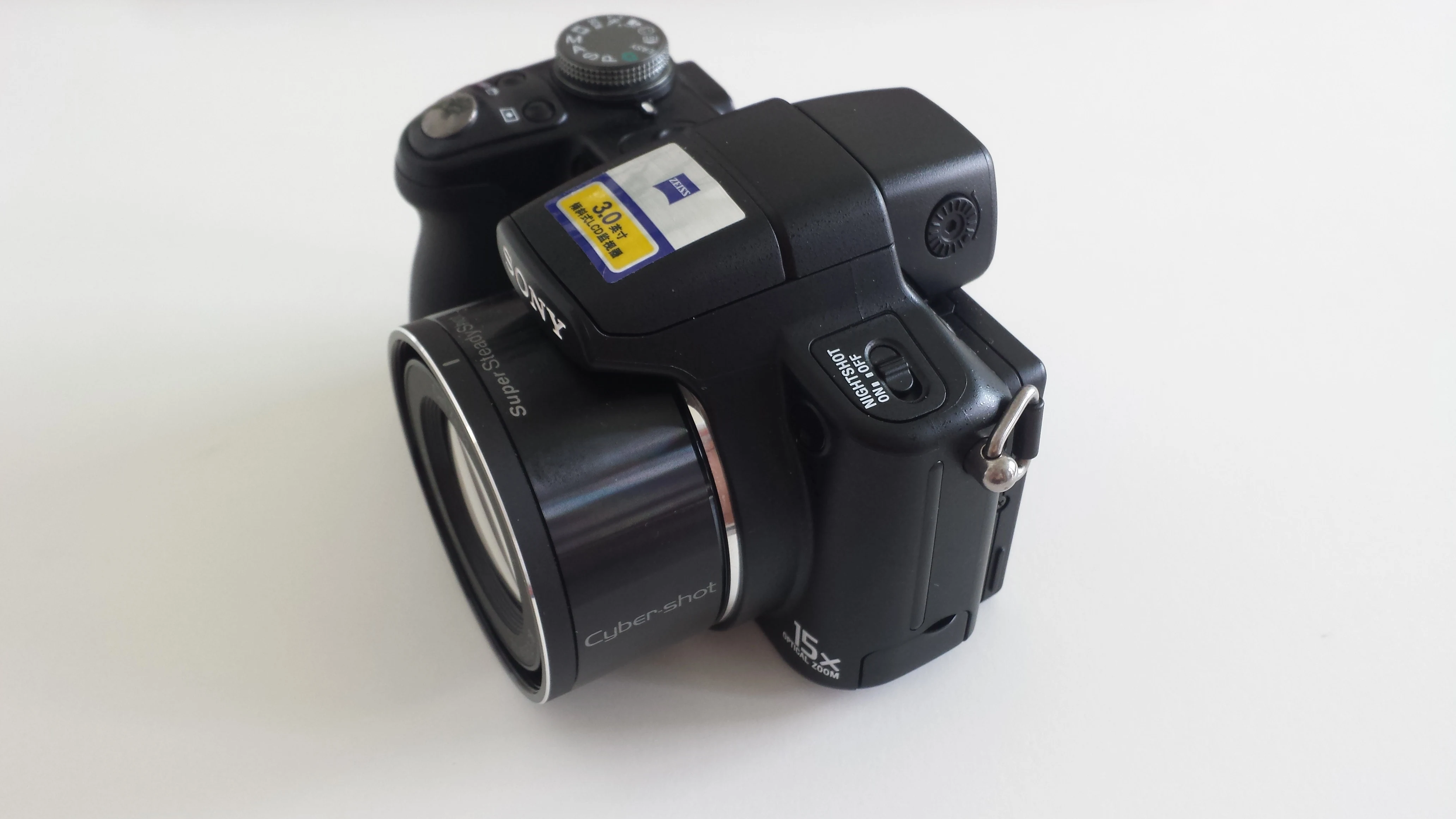 USED Sony Cyber-shot DSC-H50 9.1 MP Digital Camera with 15x Optical Zoom