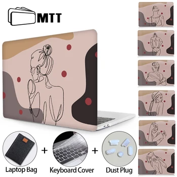 

MTT 2020 Laptop Cover For Macbook Air Pro 11 12 13 15 16 inch With Touch Bar Laptop Case coque a2289 a2251 a2179 a1466 a2141