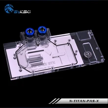 Bykski GPU cooler for Founders GTX TITAN X-Pascal/XP GTX 1080TI 1080 1070 Graphics Card Water Cooling Block N-TITAN-PAS-X
