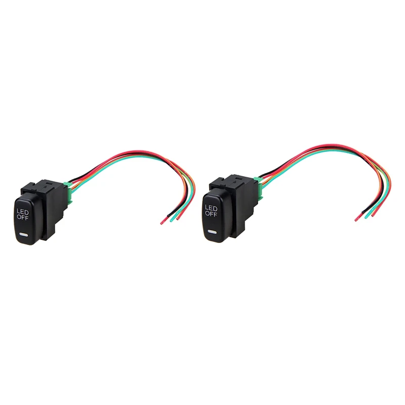 Car Fog Light Switch Daytime Running Light Switch with Light for Mitsubishi Asx Lancer Outlander