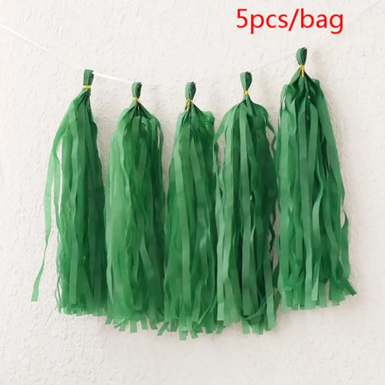 1bag dark green Пальмовый лист, латексные шары, Зеленый воздушный шар "Конфетти", ТРОПИЧЕСКОЕ ЛЕТО, Алоха, вечерние украшения на день рождения, свадьбу, детский душ, игрушки - Цвет: 1bag dark green