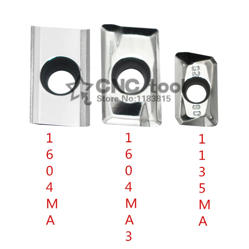 

Алюминиевые фрезерные Вставки APKT APKT1135PDFR APKT1604PDFR MA3 MA3 H01 APKT1135 APKT1604, карбидные вставки с ЧПУ