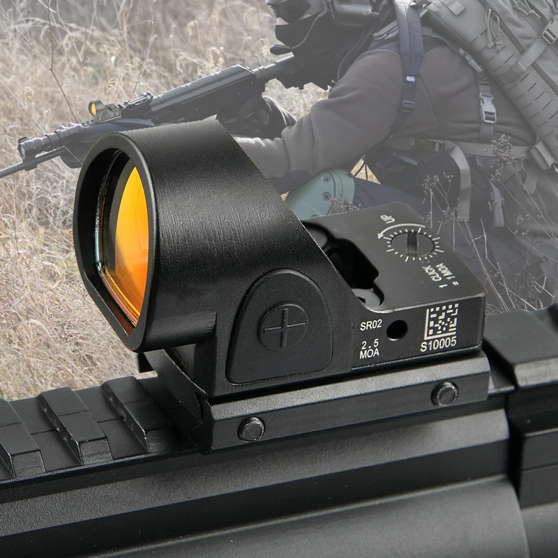 SRO мини RMR Red Dot Sight 2,5 moa оптический рефлекс прицел коллиматор подходит 20 мм Вивер рейка для Glock Охотничья винтовка страйкбол