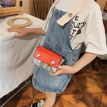 Детская модная сумка-мессенджер для маленьких девочек; популярная сумка на плечо из искусственной кожи с цепочкой; детская мини-сумочка с карманом для монет и конфет; маленькая Повседневная Сумочка для детей