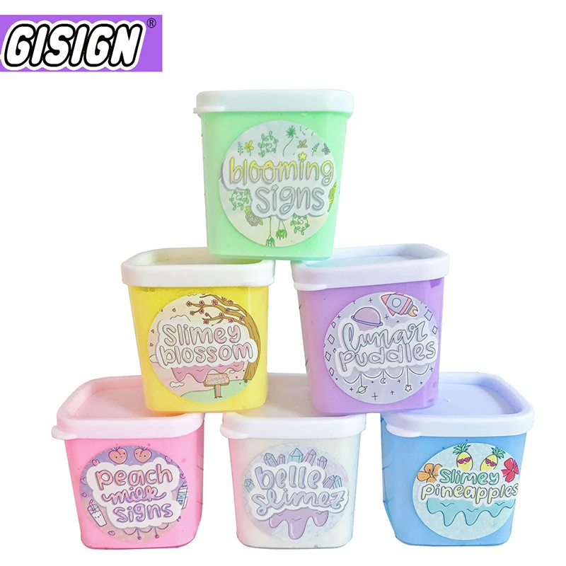 

Big Foam Glue For Slime Fluffy Charms Butter Cloud Polymer Clay Slime Toys Set Light Air Plasticine Additives For Lizune Kit
