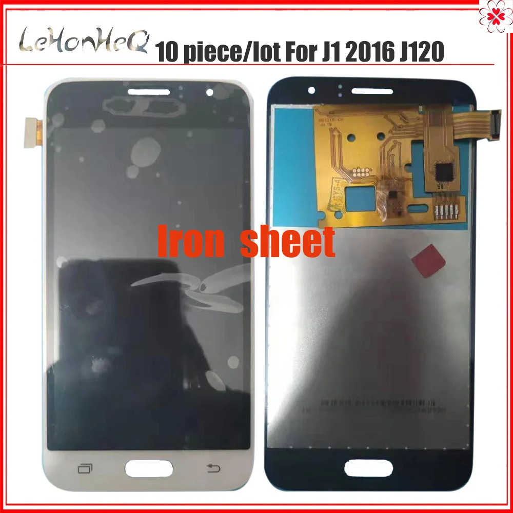 10 шт./лот J120 ЖК-дисплей для Samsung Galaxy J1 J120 J120A J120H Регулировка железа ЖК-дисплей сенсорный экран дигитайзер сборка