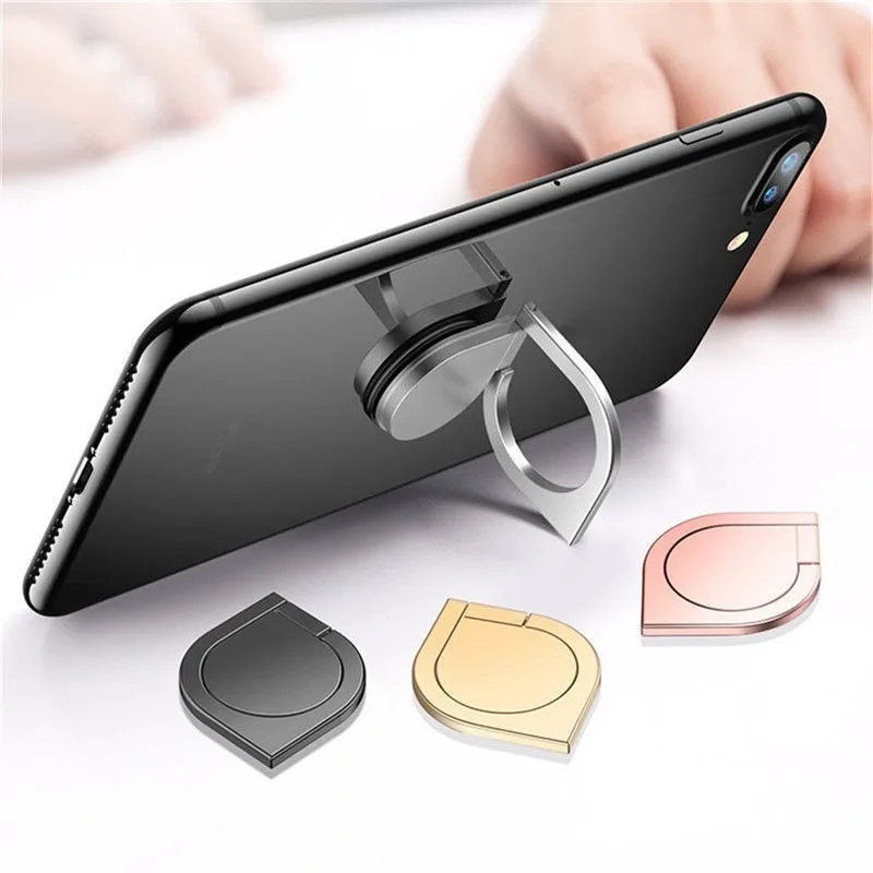 Spinner Ring Stand Folding Rotary Holder Raindrop Finger Grip Mount Phone Ring Holder CellPhone Kickstand suporte celular Movil