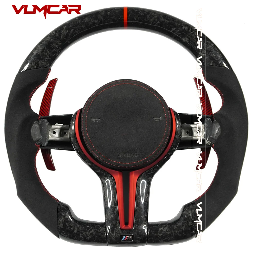 

Carbon Forged Fiber Steering Wheel For BMW M2 M3 M4 M5 M6 X5M X6M