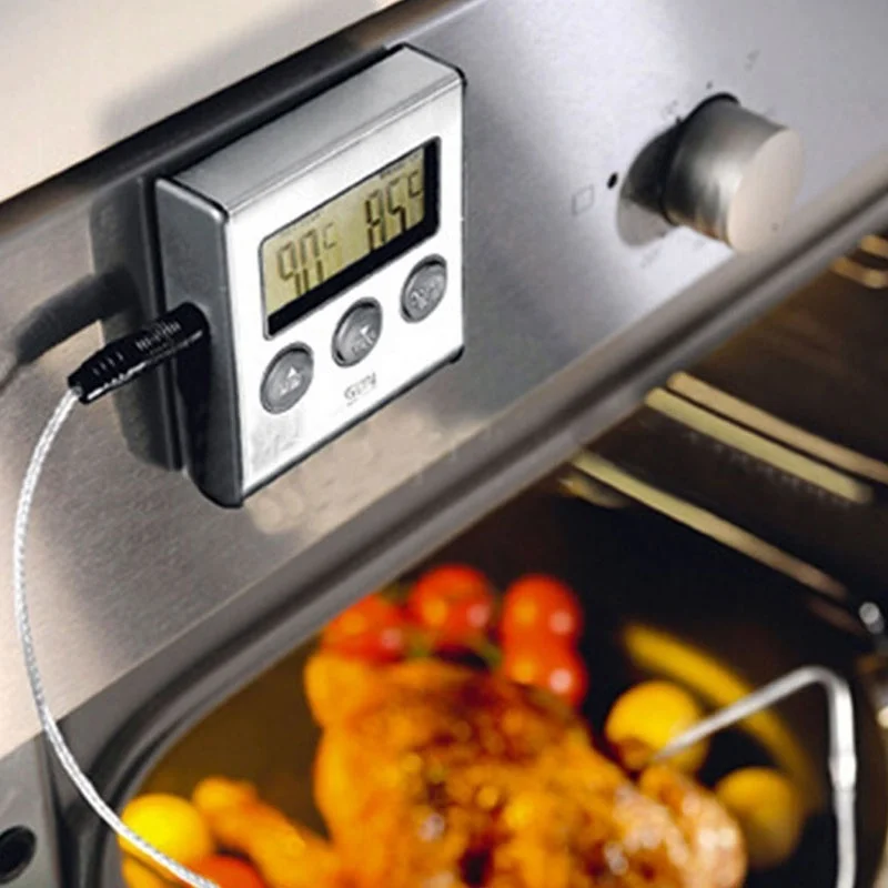 Термометр термодатчик для пищи Термометр игла из нержавеющей стали прочные экономические портативный измерительный датчик магнитный
