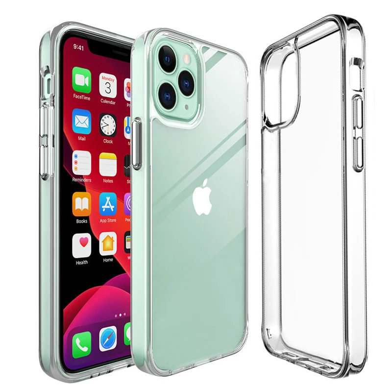 cheap iphone 13 mini case Clear Phone Case For iPhone 12 mini 12Pro 12 Pro Max TPU Silicon Fitted Bumper Soft Case for iPhone 12 Pro Max Clear Back Cover iphone 13 mini flip case