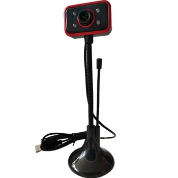

Network Teaching HD Desktop Computer Digital Camera With Microphone Abs Drive-Free Night Vision Function