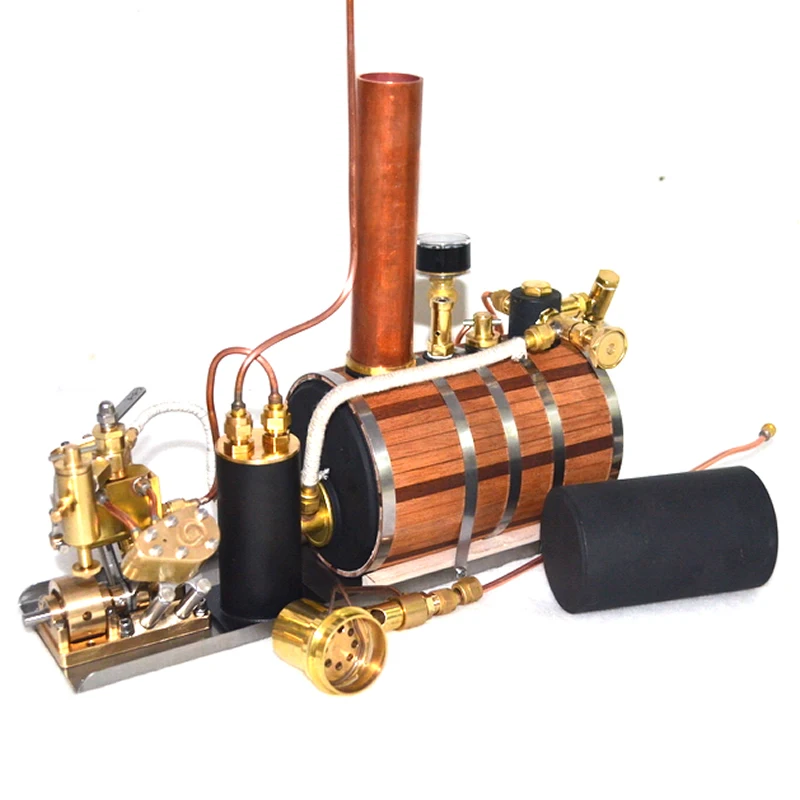 Model Power Set of V-type Double Cylinder Reciprocating Steam Engine model set Gift Present for Kid | Инструменты