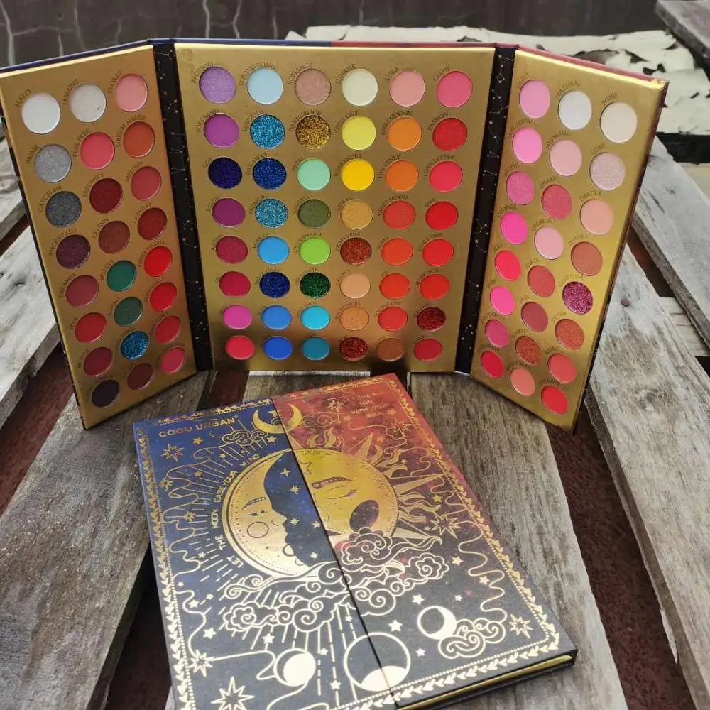 

Magic Book Makeup Splashy 96 Colors Eyeshadow Palette Matte Shimmer Glitter Powder Pigment Metallic Eye Shadow