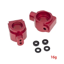 Siège d'essieu arrière en métal pour WLToys 104001 RC, pièces de rechange pour siège de roue arrière, 1862 