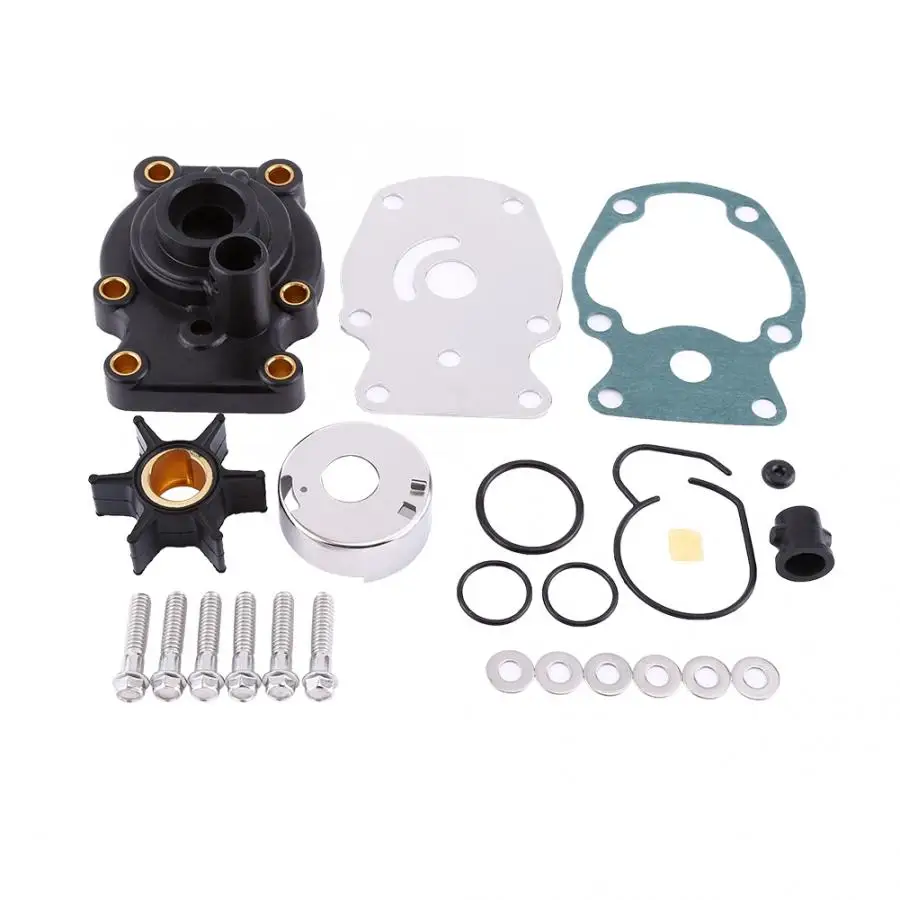 20/25/30/35hp 1 ensemble pompe à eau Kit de roue de réparation pour Johnson Evinrude moteurs hors-bord pompe à eau Kit de reconstruction 393630
