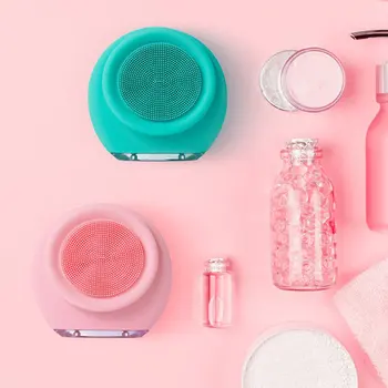 

Silicone Cleansing Instrument Electric Waterproof Face Cleaner Face Cleaner Electric Cleansing Instrument