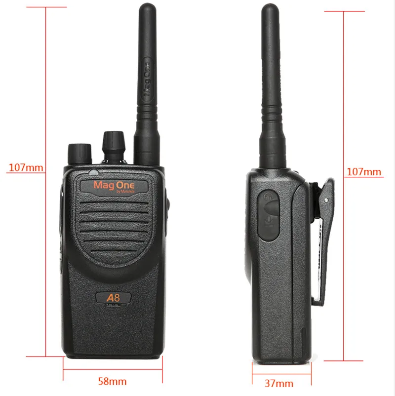 Для Motorola MAG ONE A8 5W высокая мощность 16 каналов 450-470 МГц рация