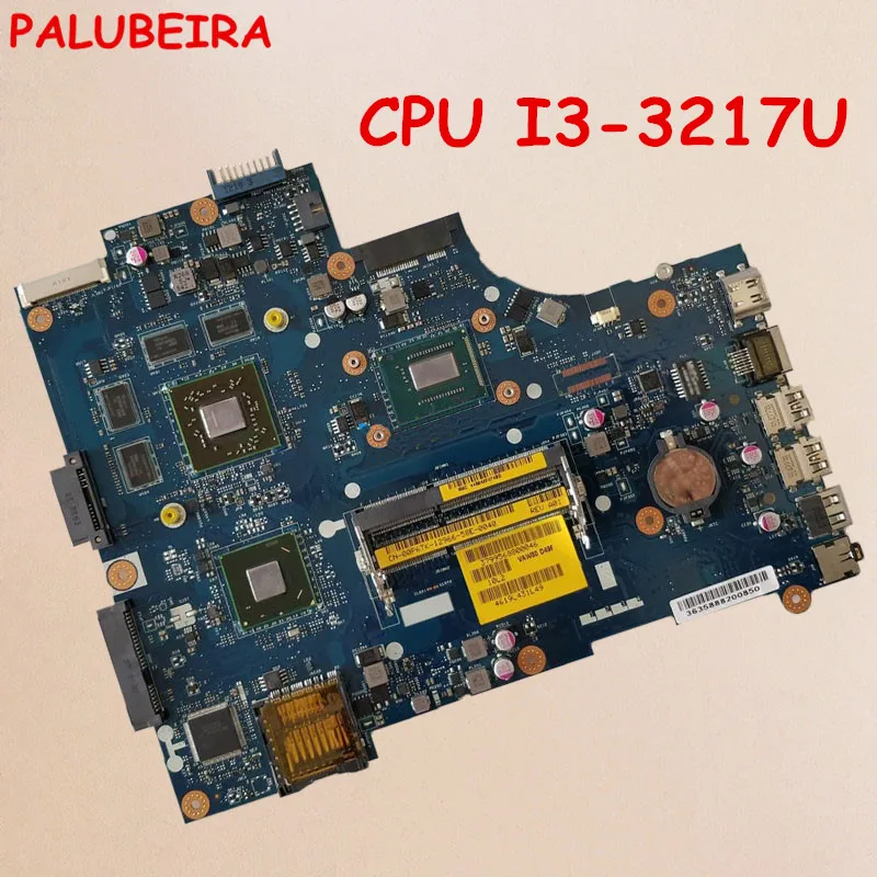 PALUBEIRA CN-09V1KJ 09V1KJ 9V1KJ VAW01 LA-9101P для Dell Inspiron 3521 5521 Материнская плата ноутбука SR0N9 I3-3217U полностью протестировано