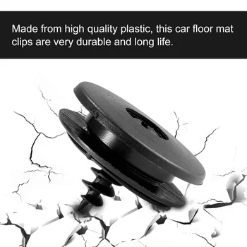 

4 Pcs Self-Fixing Auto Fastener Floor Mat Buckle Antiskid Pad Fastener Car Fastener Clips Skid Resistant Carpet Fixed Clamp