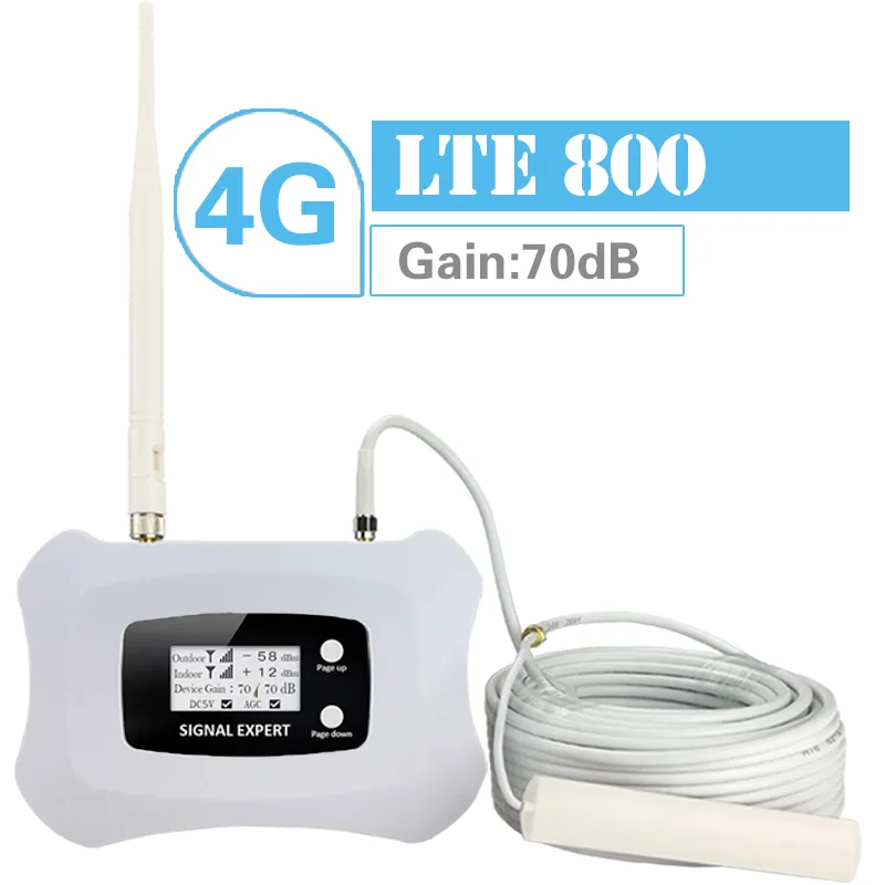 4g signal booster LTE 800mhz signal amplificateur gsm 4g antenna repeater  Band 20 Fast 4G Network 800mhz Mobile Signal Booster - AliExpress