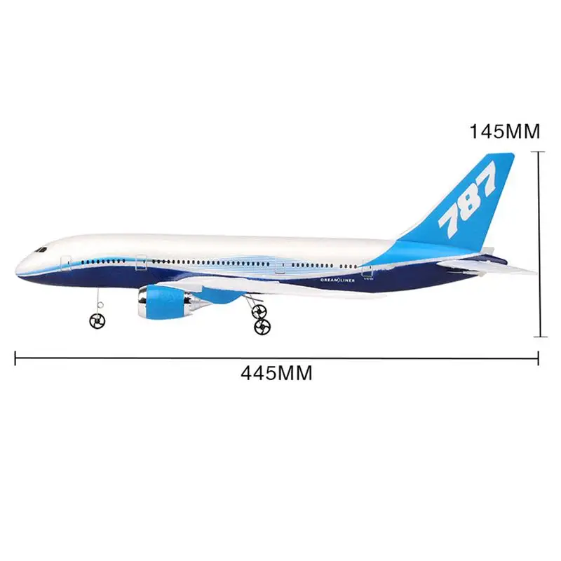 Радиоуправляемый Дрон EPP DIY Боинг 787 2 4G 3Ch самолёт с фиксированным крылом