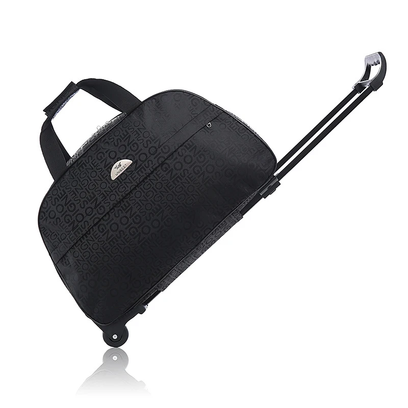 03 Travel bag Женская сумка для путешествий, сумка на колесиках, чемодан на колесиках, большая вместительность, унисекс, дорожные сумки с колесиком, сумочка, посылка на выходные - Цвет: 03 Travel bag