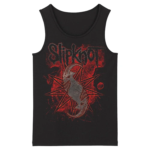 Todhoof Slipknot новая волна американского тяжелого металла Deathcore мужской топ топы на бретелях Азиатский размер - Цвет: 2
