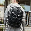 Men and Women Back Packs Steam Punk Rivet Personality Travel Bagpack 3D Skull Backpacks Laptop Schoolbag For Teenagers ► Photo 2/5