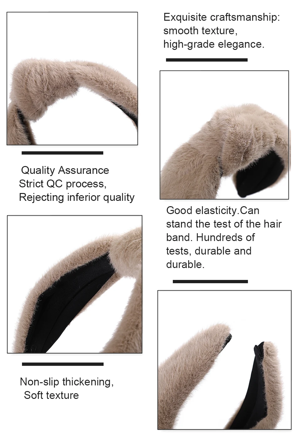 LEVAO New Soft Velvet Headband Women Girls Turban Elegant Knotted Cashmere Head Hoop Bezel Hairbands Hair Accessories Headwear
