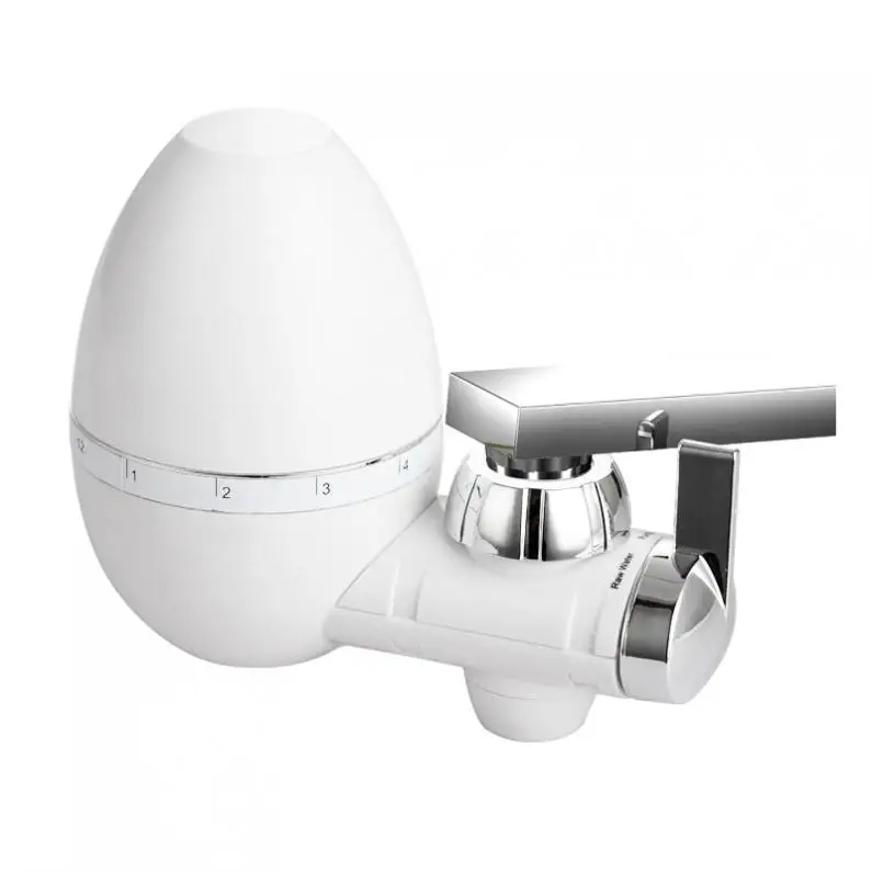 Portable 2L/min ABS Washable Ceramic Filter Faucet Tap Water Purifier Support Two Water Modes with 4 Interface Connectors
