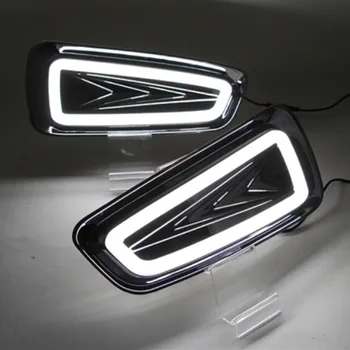 

09-14 for ford F150 day running lights raptor dedicated LED daytime driving lights modified front fog lights