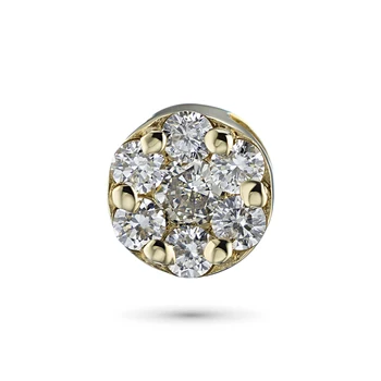 

Pendant in yellow gold with diamonds