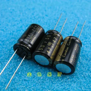 

10pcs/20pcs New ELNA Cerafine 50v47uf copper feet audio capacitance audio super capacitor electrolytic capacitors free shipping
