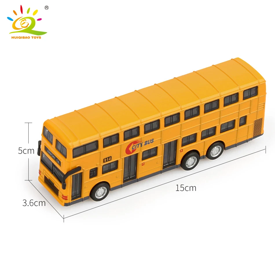 4 шт./компл. Домашняя Коллекция сплав автобус игрушка модель Diecasts & Toy транспортные