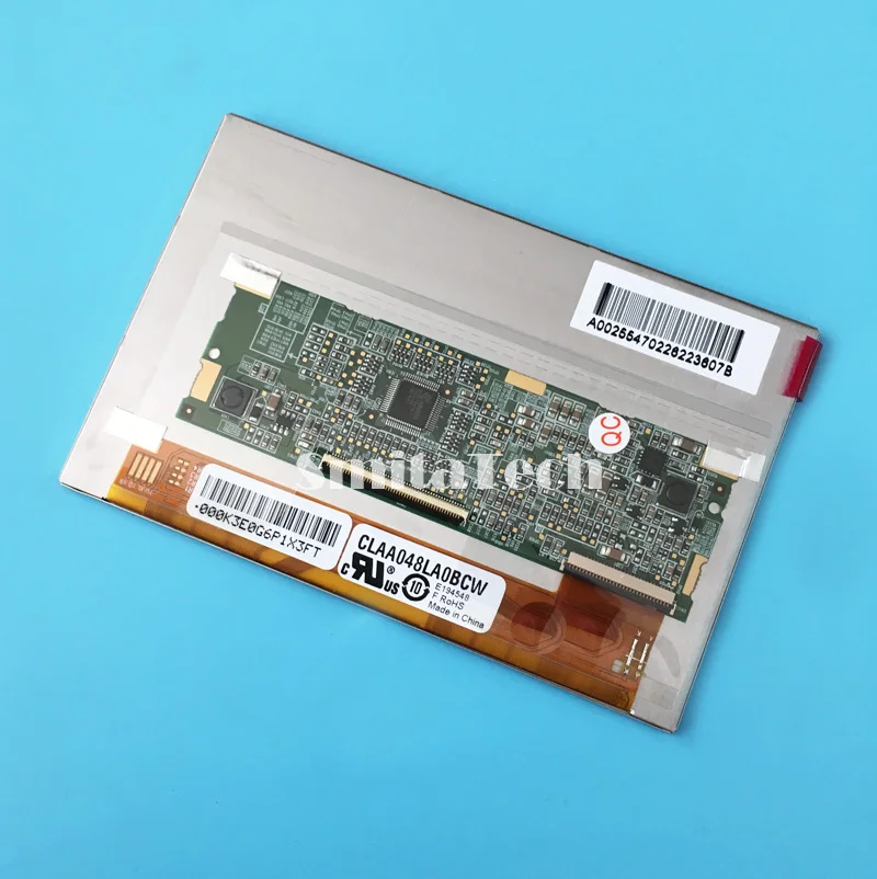 CPT 4,8 дюйма TFT ЖК-дисплей CLAA048LA0BCW 800(RGB)* 480 WVGA, ЖК-экран с сенсорной панелью - Цвет: lcd with touch