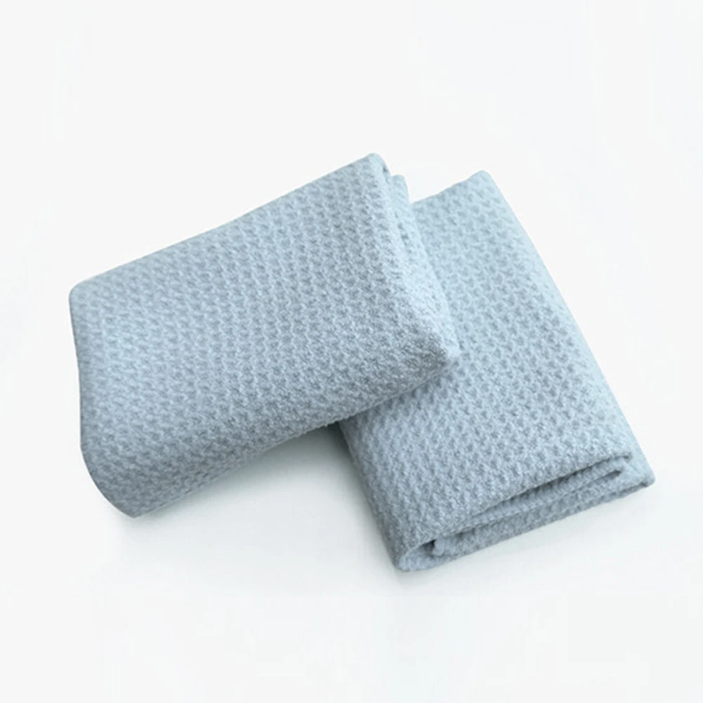 Durable Soft Household Auto Cleaning Towel Solid Dual Use Strong Absorbing Car Washing Practical Water Absorbent