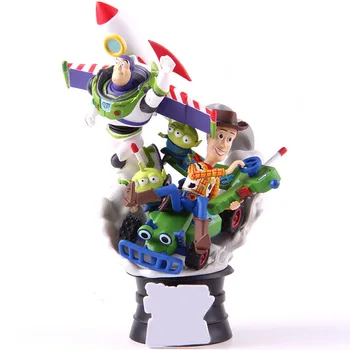 

Woody Buzz Lightyear Alien Figures PVC Action Figure Collectible Model Toy Children Gift Kids Doll